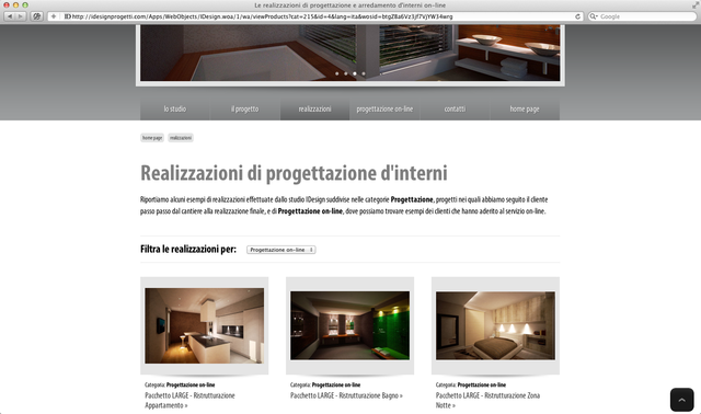 le realizzazioni di IDesign