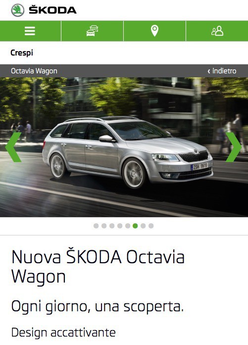 dettaglio dei modelli Skoda