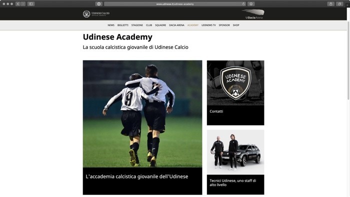 Udinese Academy